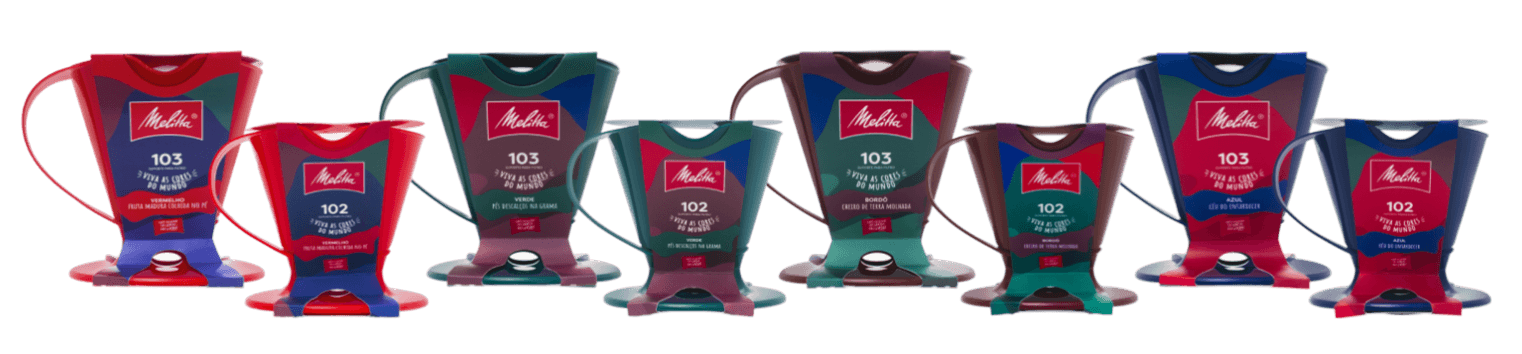 Linha de suportes Melitta