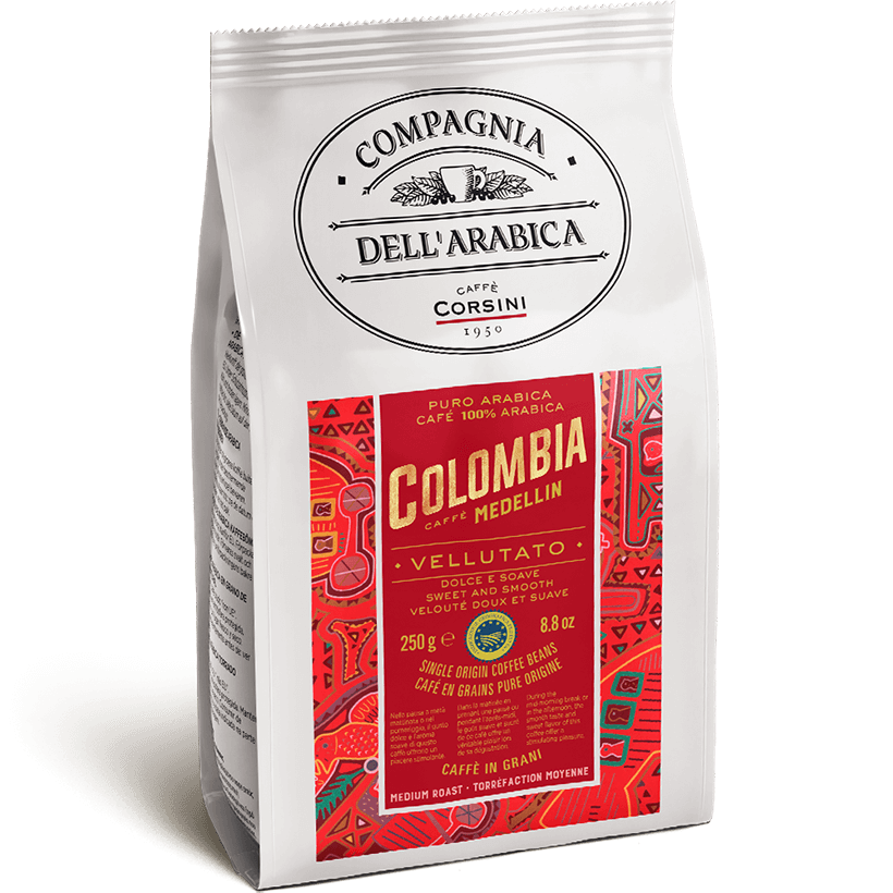 Produto Café Dell'Arabica Colombia Grãos
