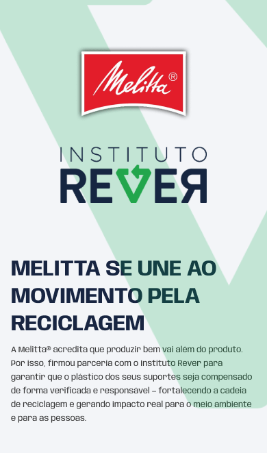 Melitta se une ao movimento pela reciclagem