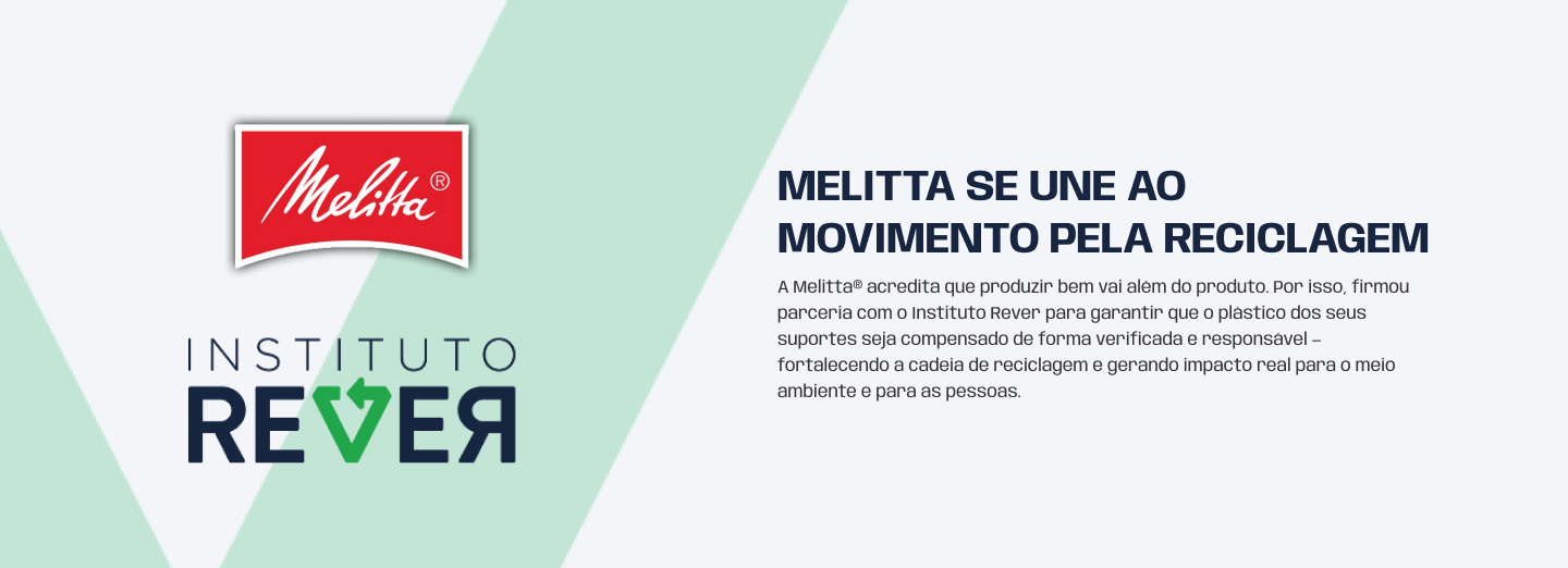Melitta se une ao movimento pela reciclagem
