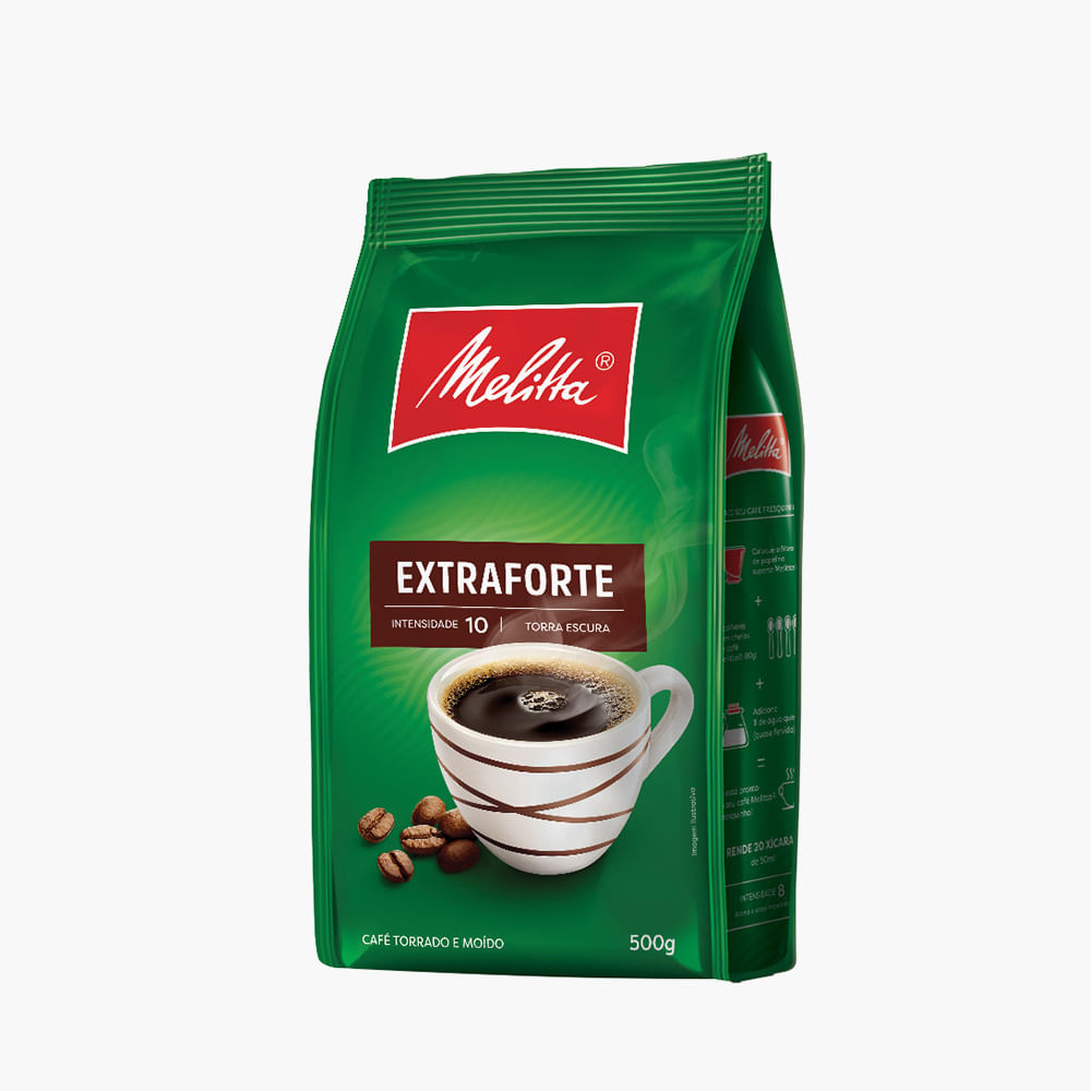 Kit Café Extraforte Melitta Pouch 500G Com 12 Unidades Melitta