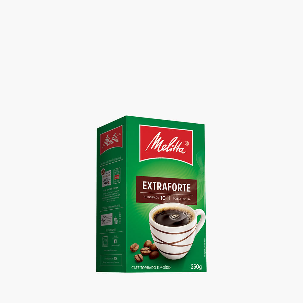 Kit Café Extraforte Melitta Vácuo 250G Com 24 Unidades