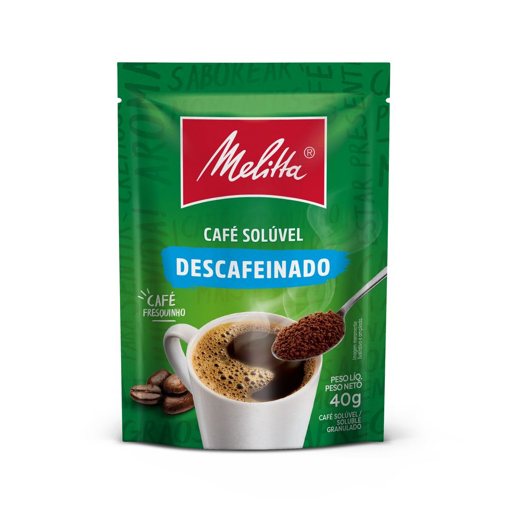 Cafe-Soluvel-Melitta-Descafeinado-Sachet-40G Cafe-Soluvel-Melitta-Descafeinado-Sachet-40G