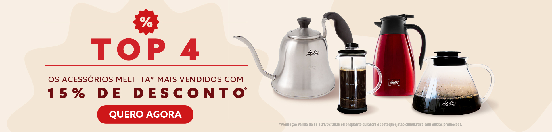 4 mais vendidos - agosto