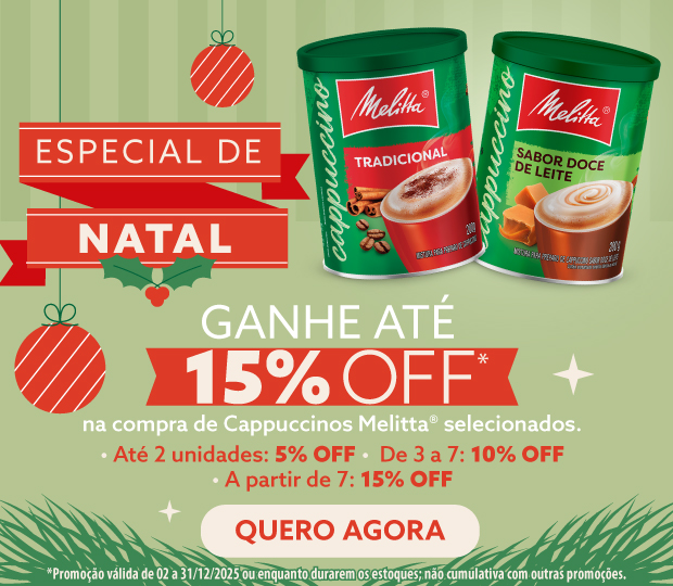 4 - dezembro -  Natal Cappuccino