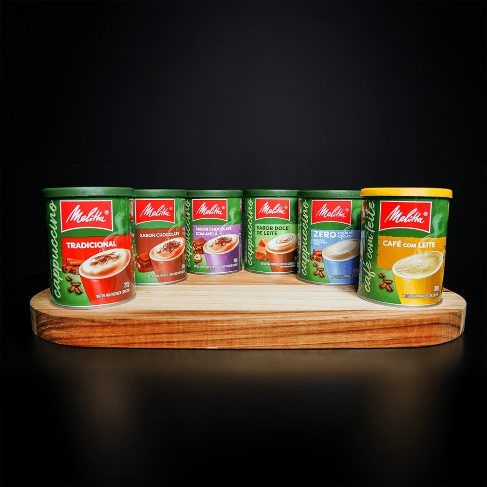 Cappuccino Melitta® Chocolate Com Avelã 200g - lojamelitta