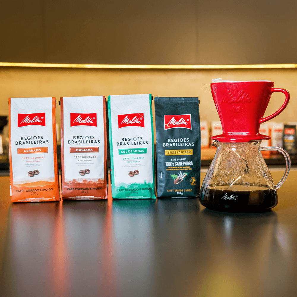 茶 Teressa Café Regiões Brasileiras Terras Capixabas 250g - lojamelitta