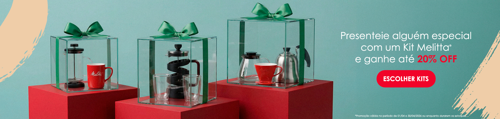 abril Kits até 20%off