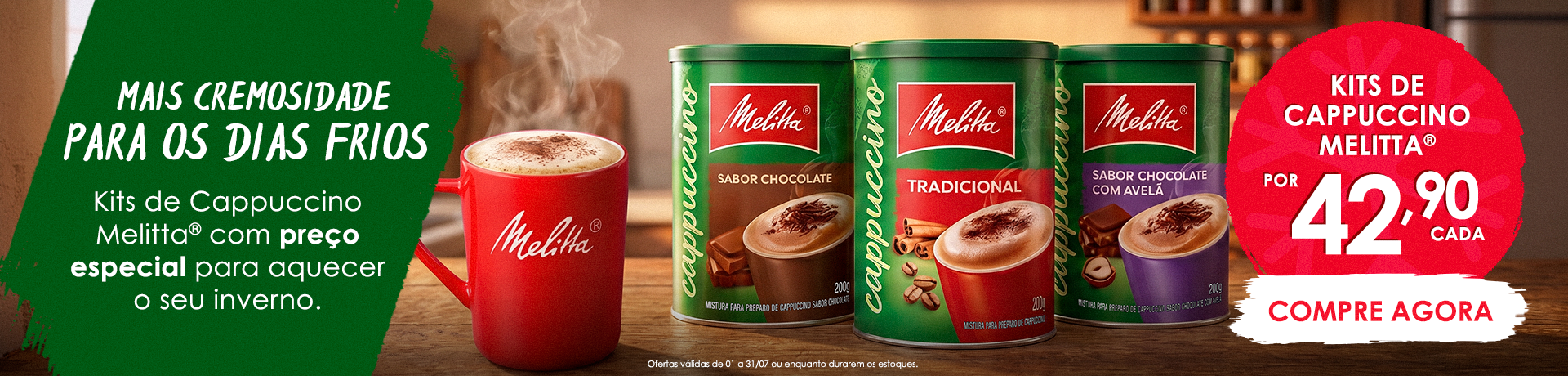 Julho - Kit Cappuccino